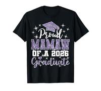 Mamaw súper Orgulloso de la Familia de graduación Senior 2026 Camiseta