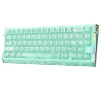 MAMBASNAKE Attack Shark R68 HE Teclado Rapid Trigger Fibra de Carbono, Cableado 8KHz Magnético, Precisión RT 0,005mm, Teclas Carbono Forjado, Amortiguación Acústica 6 Niveles, Dual Driver, Verde