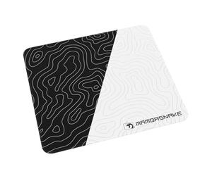 MAMBASNAKE CM02 Esports Gaming Mouse Pad, Water Resistant Coating Large Mouse Mat, Heavy Textured Smooth Control Surface, Non-Slip Base, Micro-Knit Stitched Edges, 450x400x4mm