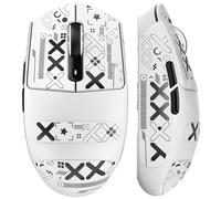 MAMBASNAKE x Attack Shark G3 Ratón Gaming Inalámbrico, Ligero 59g, Sensor Óptico PAW3311, 25.000 dpi, Bluetooth/2.4G/USB-C, 5 Botones Programables, Grip Antideslizante, 500mAh para PC/Mac - Blanco