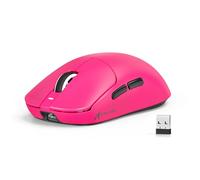 MAMBASNAKE X Attack Shark X8SE 55g Ratón inalámbrico para juegos ultraligero - 25000 DPI, sensor PAW3311, trimodo BT/2,4G/USB-C,80 millones de clics,aceleración 40G, 500mAh,controlador web, para Win
