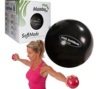 Mambo 06-040103 - Pelota de peso Softmed (12 cm, 1 kg), color amarillo, color Negro, tamaño 3 Kg, 1, 12 x 12 x 12centimeters