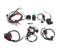 MAMEFVBB Bobina para y Motores para Motocicleta ATV Quad Pit Bike Buggy Go Kart 50cc 70cc 90cc 110cc 125cc arnés de cableado eléctrico Completo Kit de estator CDI