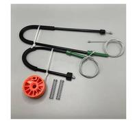 MAMEFVBB Clips deslizantes para regulador de ventana Para Megane II Para Cabriolet Para CONVERTIBLE 2002-2016 Kit Reparación Clips Regulador Ventana Trasera Izquierda Clip Elevalunas
