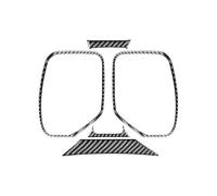 MAMEFVBB Cubiertas Tablero Pegatina para Marco Velocímetro Coche, Embellecedor Interior Fibra Carbono para Chevrolet para Camaro 2010, 2011, 2012, 2013, 2014, 2015 Interior Automóvil(Negro)