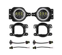 MAMEFVBB Faros antiniebla Faros Antiniebla Delanteros De 4 Pulgadas Con O Sin Ojos De Ángel Para Jeep Para Wrangler JL 2018-2020(With Angel Eyes)