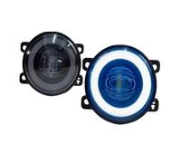 MAMEFVBB Faros antiniebla Para Piezas Automóvil Civic, Luces Antiniebla Angel Eye, Luces Circulación Diurna Dinámicas Con Bombilla LED, Lámparas Parachoques Delantero(Ice blue)