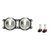 MAMEFVBB Faros antiniebla Para Suzuki Para Jimny Para Grand Para Vitara SX4 Splash Para Swift Alto XL7 Luz Antiniebla Angel Eye Parachoques Delantero Anillo Halo Antiniebla DRL(White and Blue)