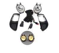 MAMEFVBB Faros antiniebla Para Toyota Para Camry XV40 2007-2009 Cubiertas Luces Antiniebla LED Bisel Inferior Cubierta Luces Antiniebla Halógenas, Marco, Moldura, Rejillas(Halogen set)