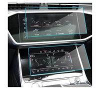 MAMEFVBB Navegación Película 2 Uds Película Vidrio Templado Para A6 Para A7 2019 2020 Protector Pantalla Navegación GPS Para Coche Accesorios Protección Pantalla