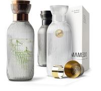 MAMEIDO Jarra de agua con vertedor y colador 1,5 l (Smoke Copper)