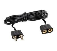 MaMeMi Cable de Extensión 1 m con Conector para Iluminación de Belenes | Accesorio para Nacimientos, Miniaturas y Maquetas | Cable Eléctrico Decoración Navideña