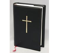 MaMeMi Funda Negra para Libro de Oraciones Gotteslob | Con Cruz Dorada | Protector para Libro de Cánticos o Rezo | Compatible con la Edición Actual