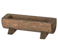 MaMeMi Pesebre/Bebedero de Madera para Belén - Accesorio de Navidad Hecho a Mano - 2,5 x 9 x 4 cm - Complemento para Animales y Escenas de Nacimiento