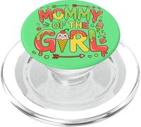 Mami de la chica dulce recién nacido PopSockets PopGrip para MagSafe