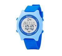 Mamiddle Reloj Infantil Niño 30M Resistente al Agua Reloj Digital con Alarma, Cronómetro, Calendario y Retroiluminación para Niños de 3 a 15 Años (Azul)