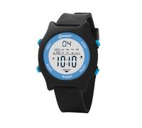 Mamiddle Reloj Infantil Niño 30M Resistente al Agua Reloj Digital con Alarma, Cronómetro, Calendario y Retroiluminación para Niños de 3 a 15 Años (Negro)