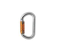MAMIGA - MOSQUETON SIMETRICO PETZL Ok Screw-Lock Gris 25 kN 70 g EN362 22.339.603