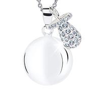 MAMIJUX MAMIUX Llamador de ángeles con Chupete con Cadena de Acero 110cm (cristal azul)