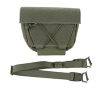 MAMJENNI Bolsa de caída para Deportes, riñonera de Tela Oxford con Correa Ajustable, diseño de múltiples Capas para organización, Capacidad espaciosa para Elementos Esenciales, (DE Verde)