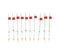 MAMJENNI Juego de Puntas para caña de Pescar en Hielo, Material ABS de Alta Resistencia, diseño Flexible y portátil para Pesca en Invierno, Adecuado para ríos, Lagos y océanos