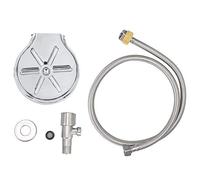 MAMJENNI Lavadora de tazas para limpieza eficiente, columna de agua fuerte, operación con una sola mano, no necesita cepillo, para uso doméstico y comercial, rociador multiángulo,