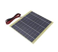 MAMJENNI Módulo de panel solar portátil de 6W y 18V para lámpara de calle de patio, lámparas publicitarias, Solar pequeño