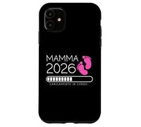 Mamma 2026 Loading Annuncio Gravidanza Bimba Femmina Carcasa para iPhone 11
