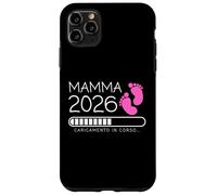 Mamma 2026 Loading Annuncio Gravidanza Bimba Femmina Carcasa para iPhone 11 Pro MAX