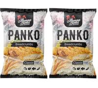 Mamma Crumbs - Pan Rallado Fino Panko, Original Japonés Denkyoku, Panko Fino 1kg (Paquete de 2)