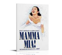Mamma Mia!Póster de paisaje fotográfico para decoración del hogar y la oficina, lienzo decorativo de papel para pared, impresión moderna para decoración familiar, baño, estilo marco de 50 x 75 cm