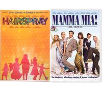 Mamma Mia! The Movie & Hairspray Musical DVD Set Special Edition 2 Disc & Bonus Videos Shimmy Shake