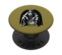 Mammon Demon - El Peso silencioso de la codicia PopSockets PopGrip Adhesivo