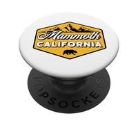 Mammoth California Esquí Snowboard Esquí Familiar PopSockets PopGrip Adhesivo