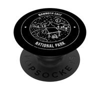 Mammoth Cave National Park Camping Vintage Al aire libre Senderismo PopSockets PopGrip Adhesivo