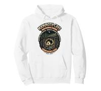Mammoth Cave National Park Kentucky Retro Hiker Cave Emblema Sudadera con Capucha