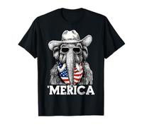 Mammoth Ice Age Bandera Americana Bandana Gafas De Sol Sombrero De Vaquero Camiseta