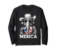 Mammoth Ice Age Bandera Americana Bandana Gafas De Sol Sombrero De Vaquero Manga Larga