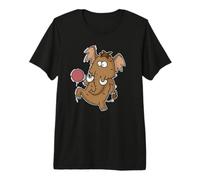 Mammoth Jugando Fútbol Camiseta Premium