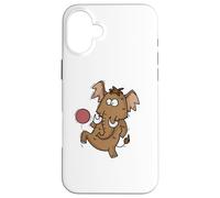 Mammoth Jugando Fútbol Carcasa para iPhone 16 Plus