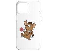 Mammoth Jugando Fútbol Carcasa para iPhone 16 Pro MAX
