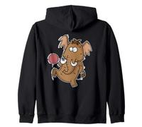 Mammoth Jugando Fútbol Sudadera con Capucha