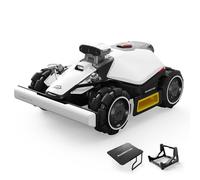 MAMMOTION LUBA Mini 2 AWD 1000 Robot Cortacésped sin Cable Perimetral, Visión AI Tri-Camera y Posicionamiento NetRTK, DropMow, Pendiente 80%, Mapeo Automático, para 1000㎡