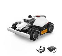 MAMMOTION LUBA Mini 2 AWD 1500 Robot Cortacésped sin Cable Perimetral | LiDAR 360° y Visión IA de Doble Cámara, Sin RTK, Pendiente del 80%, Modo DropMow, Gestión Inteligente de la Batería