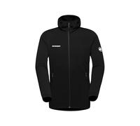 Mammut Aconcagua Light ML Hooded Jacket Men - Chaqueta Ligera de Forro Polar para Hombre | Con Capucha y Cremallera | Negro, Talla XXL