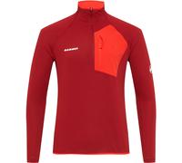 Mammut Aenergy Light ML Half Zip Pull forro polar hombre - Dark Mammut Red/Mammut Red - L