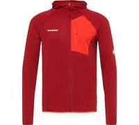 Mammut Aenergy Light ML Hooded Jacket Men chaqueta de forro polar técnico - Dark Mammut Red/Mammut Red - S