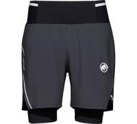 MAMMUT Aenergy Tr 2 In 1 Shorts M - Hombre - Gris / Negro - talla 46- modelo 2026