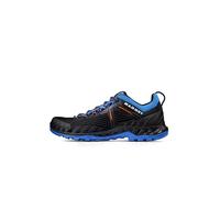 Mammut Alnasca Knit III Low GTX - Botas de montaña para Hombre, Negro Glacier Blue, 47 1/3 EU, Adulto, Athletic_Shoe