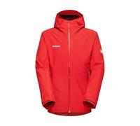 Mammut Alto Light HS Hooded Jacket Men - Chaqueta Ligera de Senderismo con Capucha para Hombre | Impermeable para Montaña | Talla L, Rojo